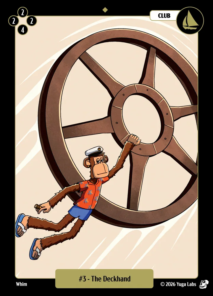 #3 The Deckhand card art
