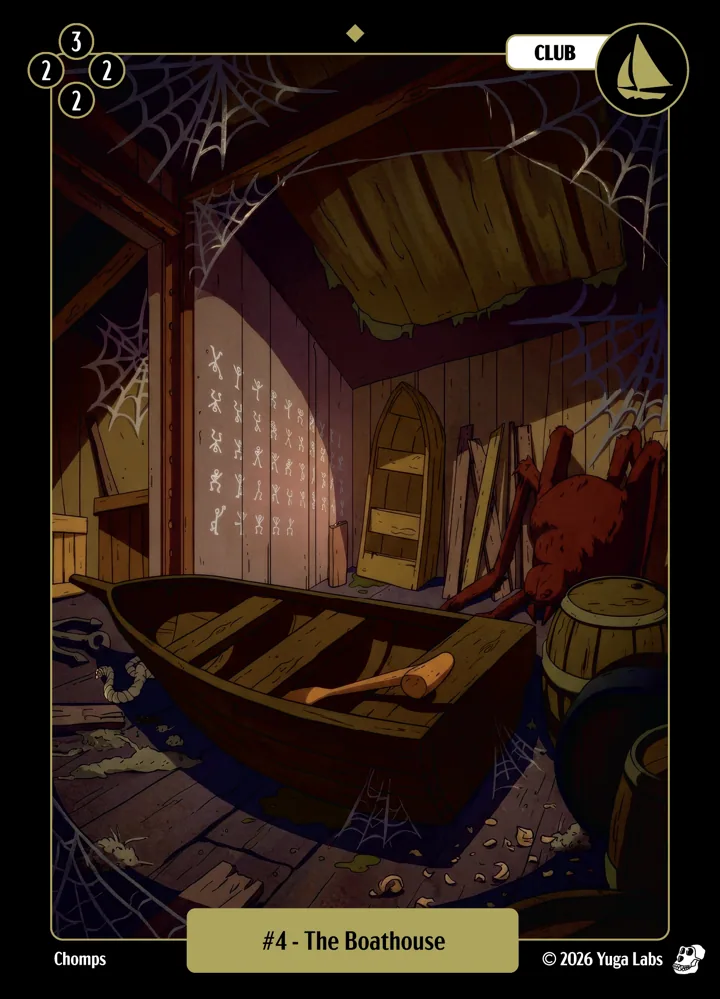 #4 The Boathouse card art
