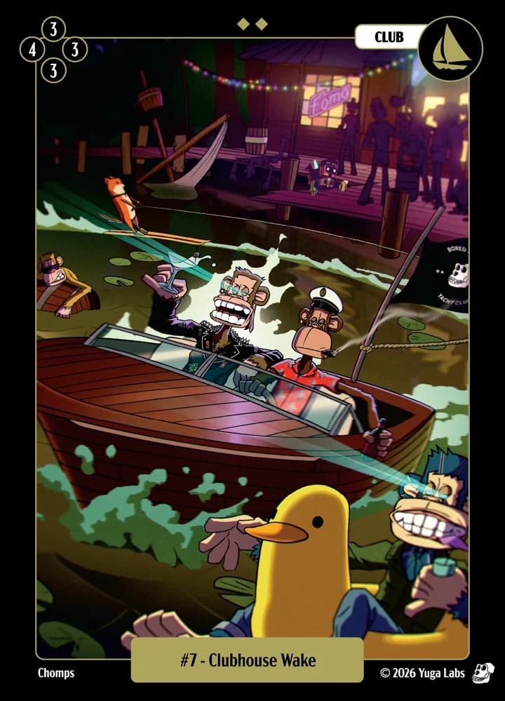 #7 Clubhouse Wake card art