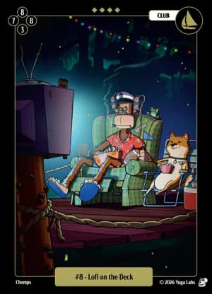 #8 Lofi on the Dock card art