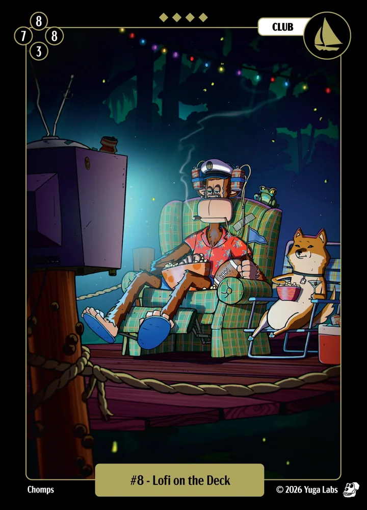 #8 Lofi on the Dock card art