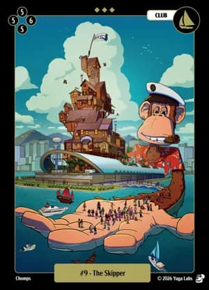 #9 The Skipper card art