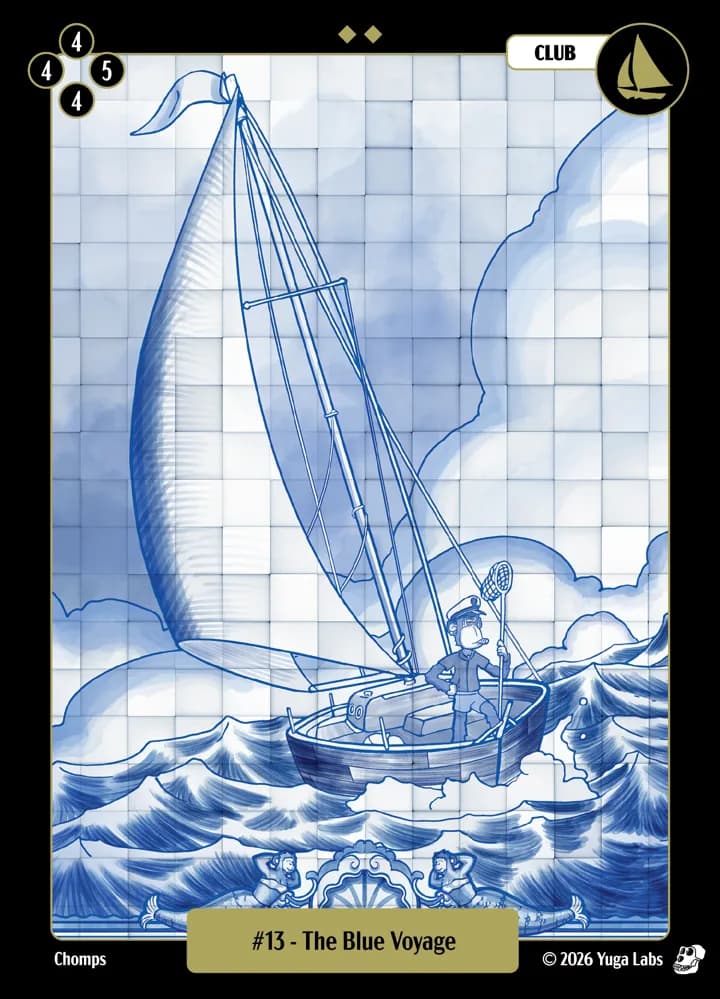 #13 The Blue Voyage card art