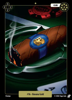 #16 Havana Gold card art