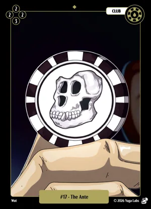 #17 The Ante card art