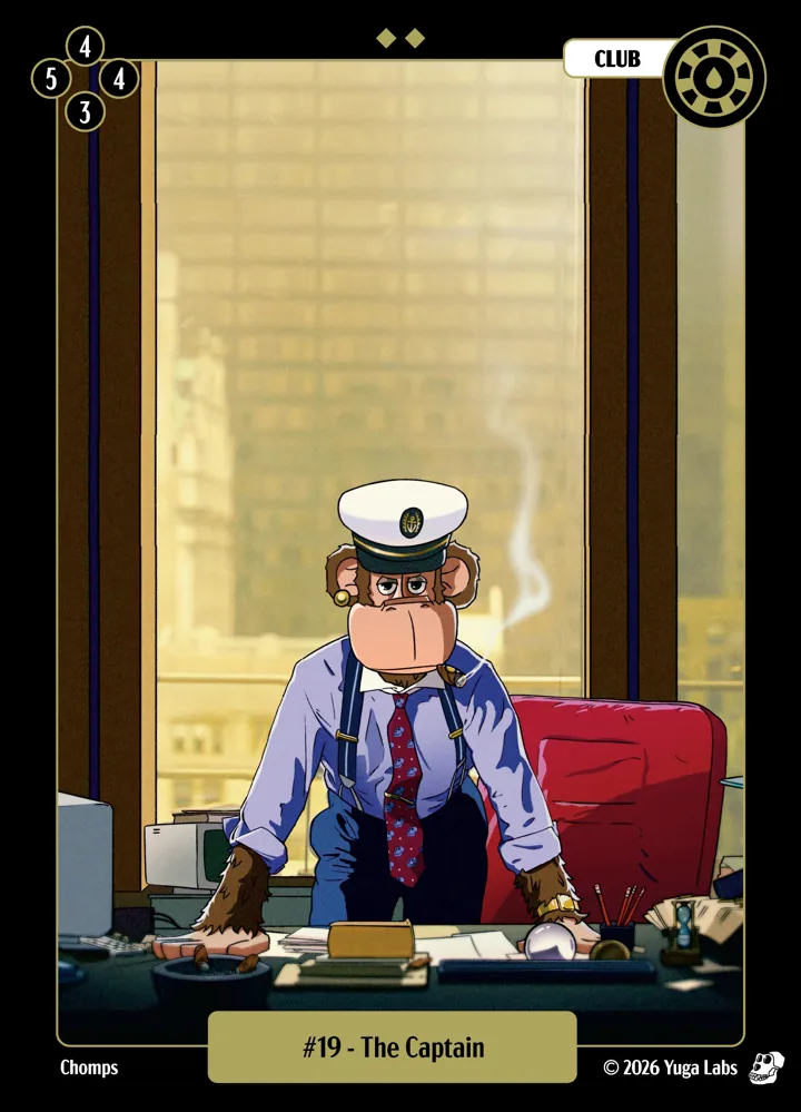#19 The Captain card art