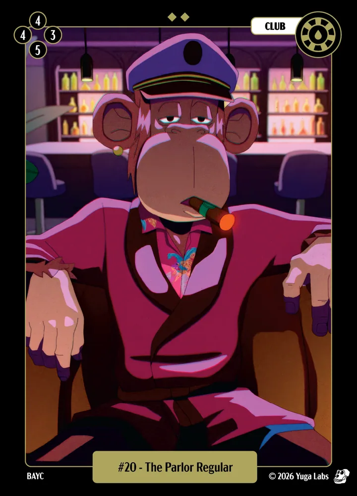 #20 The Parlor Regular card art