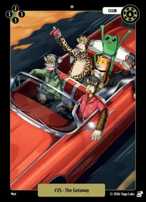 #25 The Getaway card art