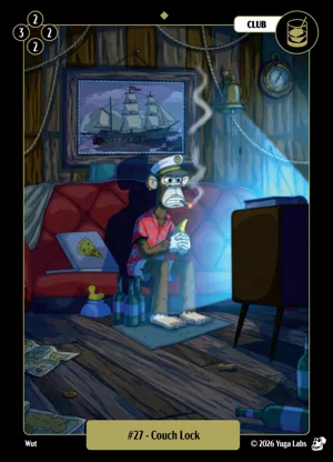 #27 Couch Lock card art