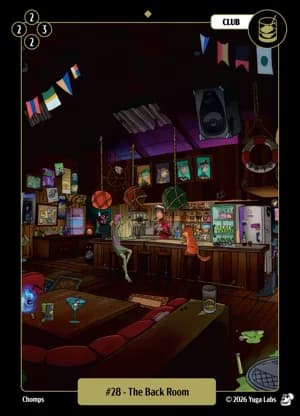 #28 The Back Room card art