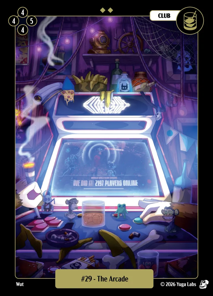 #29 The Arcade card art
