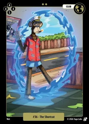 #36 The Shortcut card art