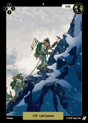#39 Cold Summit card art