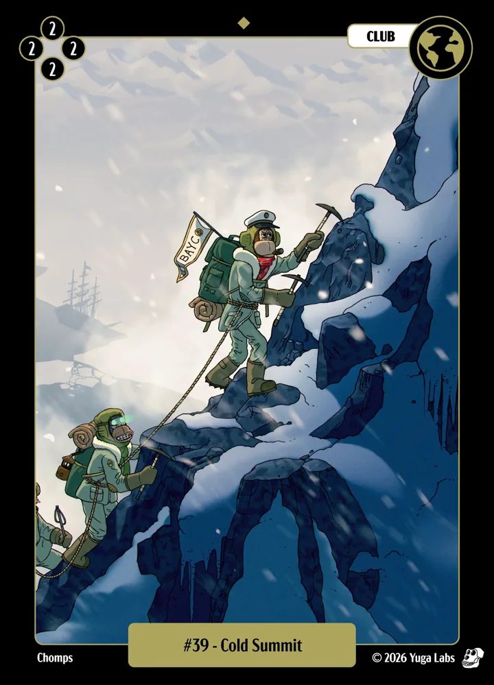 #39 Cold Summit card art