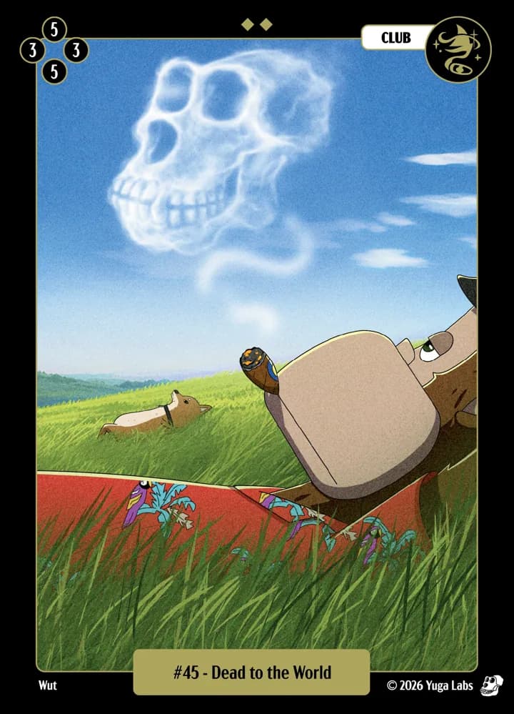 #45 Dead to the World card art