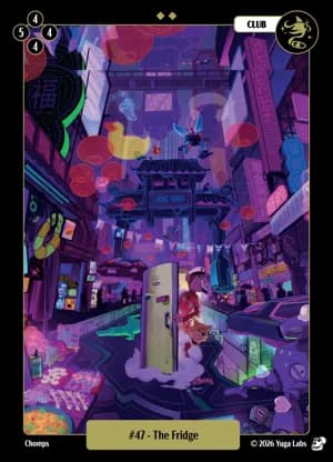 #47 The Fridge card art