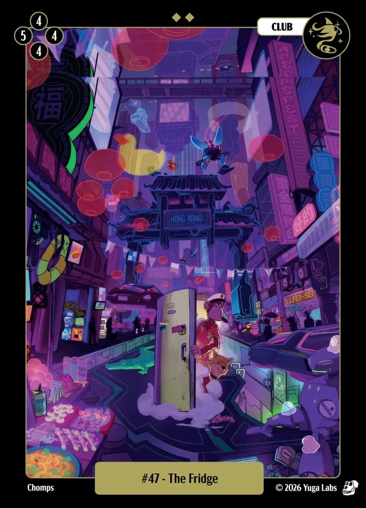 #47 The Fridge card art
