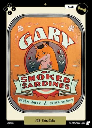#58 Extra Salty card art