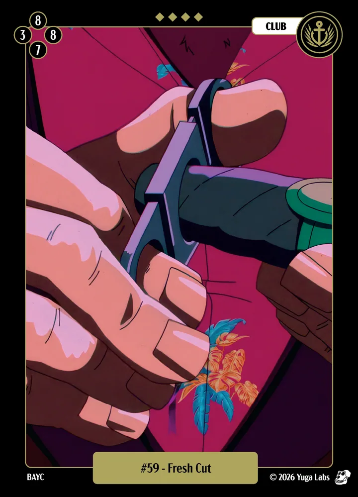 #59 Fresh Cut card art