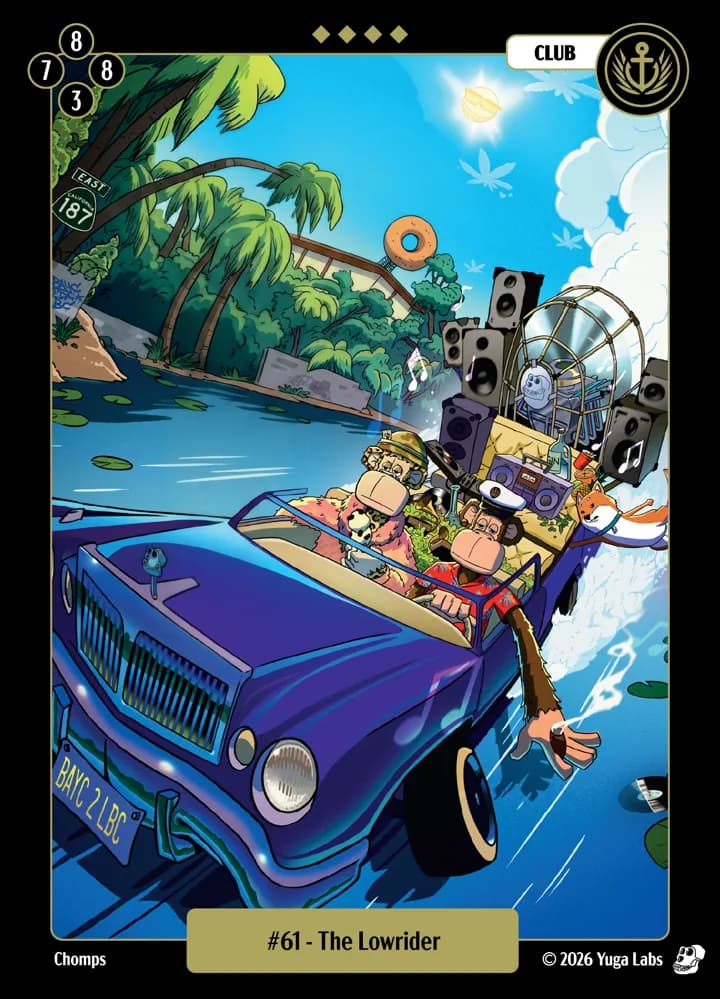 #61 The Lowrider card art