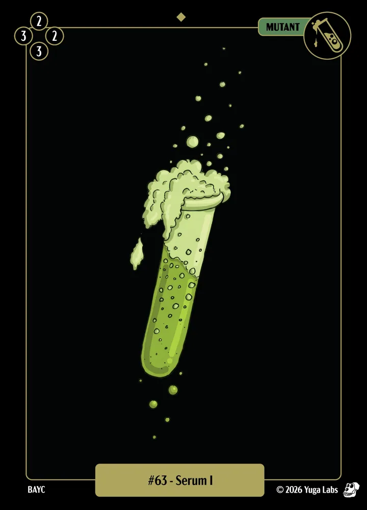 #63 Serum I card art