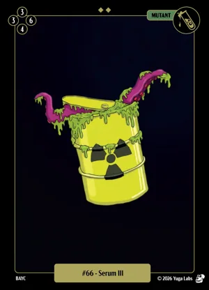 #66 Serum III card art