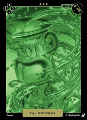 #67 The Mercury Ape card art
