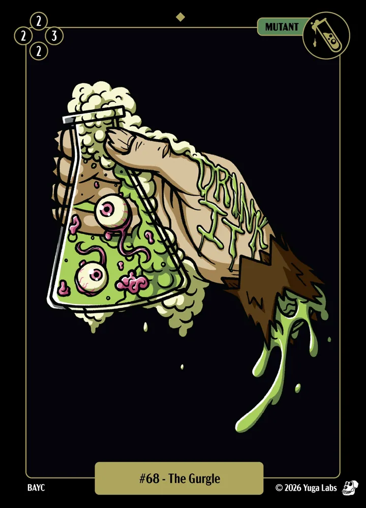 #68 The Gurgle card art