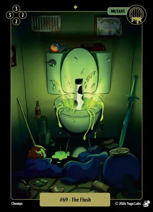 #69 The Flush card art