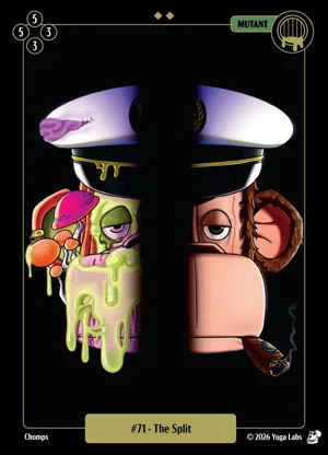 #71 The Split card art