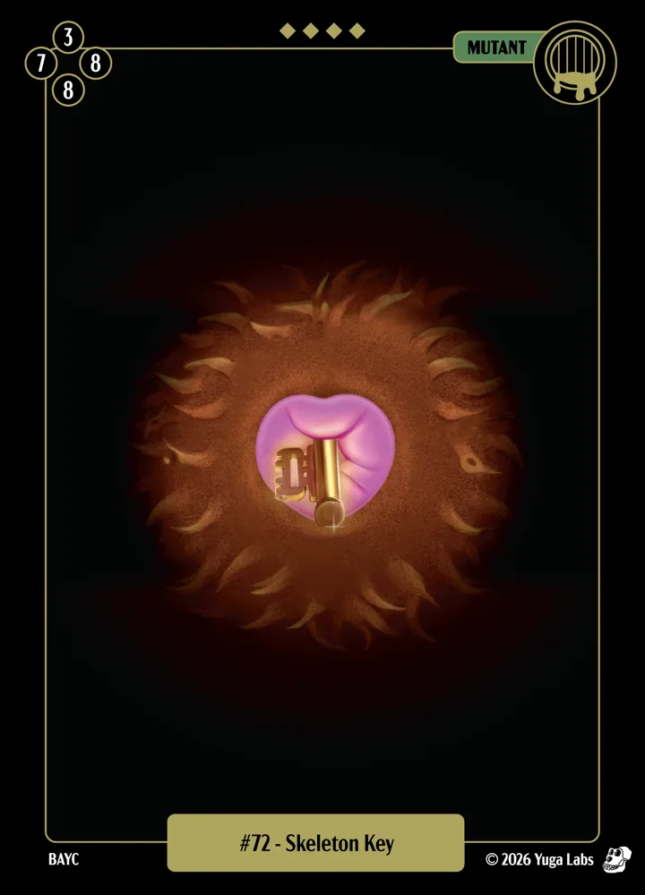 #72 Skeleton Key card art