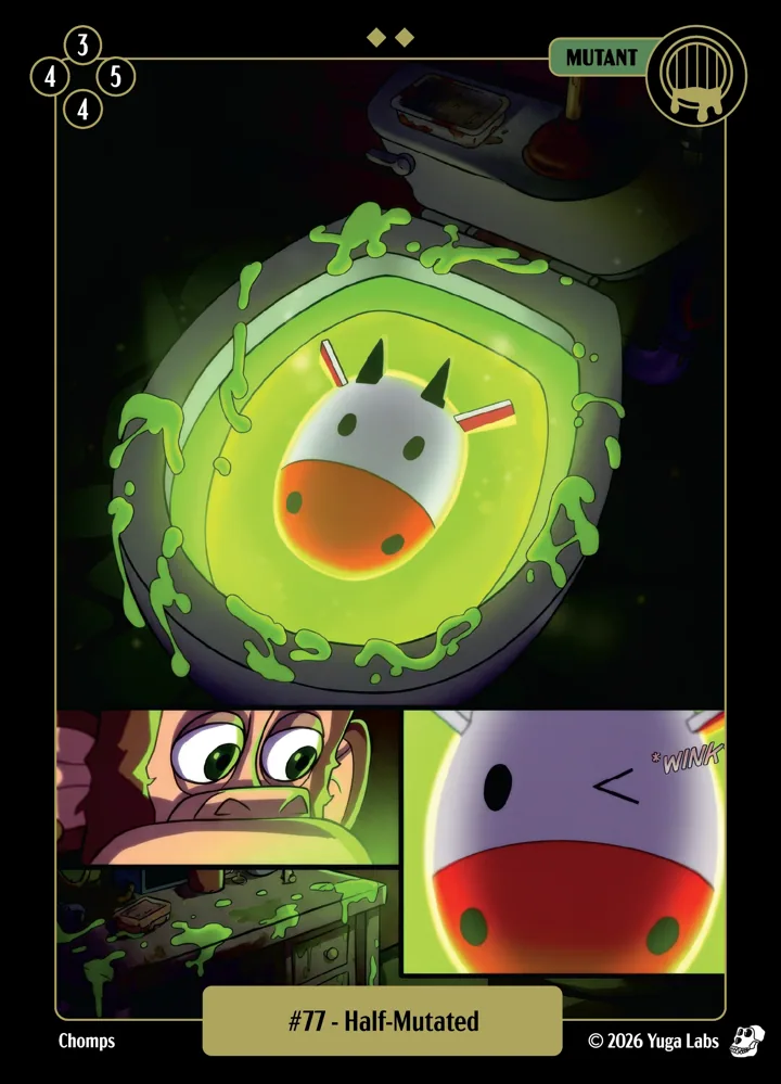 #77 Half-Mutated card art