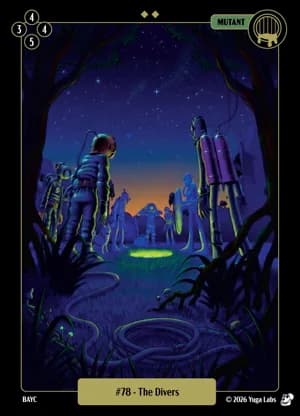 #78 The Divers card art