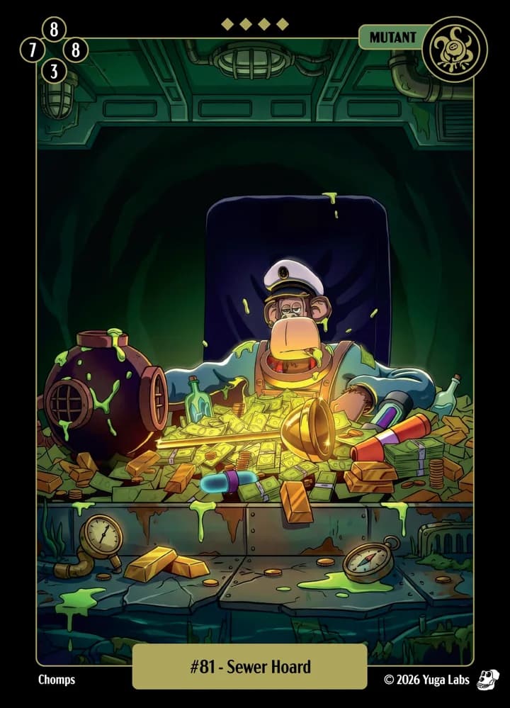 #81 Sewer Hoard card art
