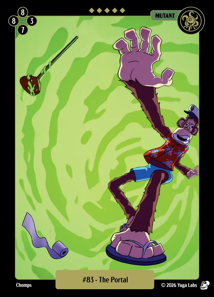 #83 The Portal card art