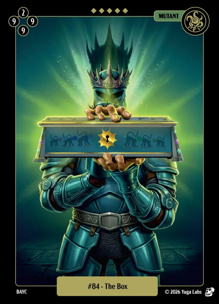 #84 The Box card art