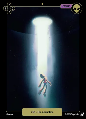 #91 The Abduction card art