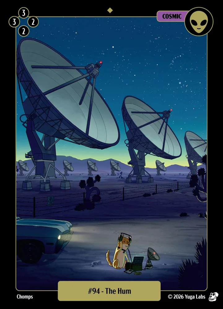 #94 The Hum card art