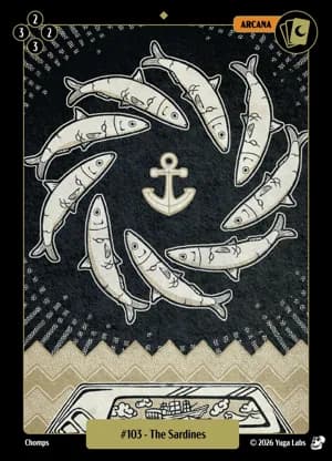 #103 The Sardines card art