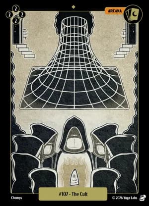 #107 The Cult card art