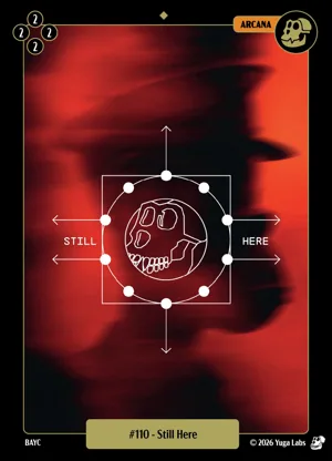#110 Still Here card art