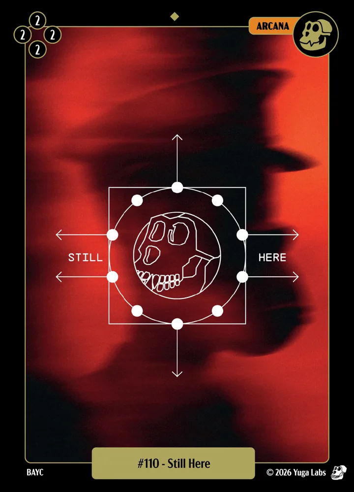#110 Still Here card art