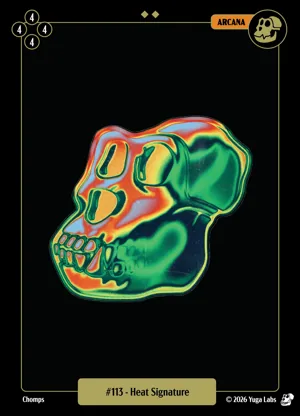 #113 Heat Signature card art
