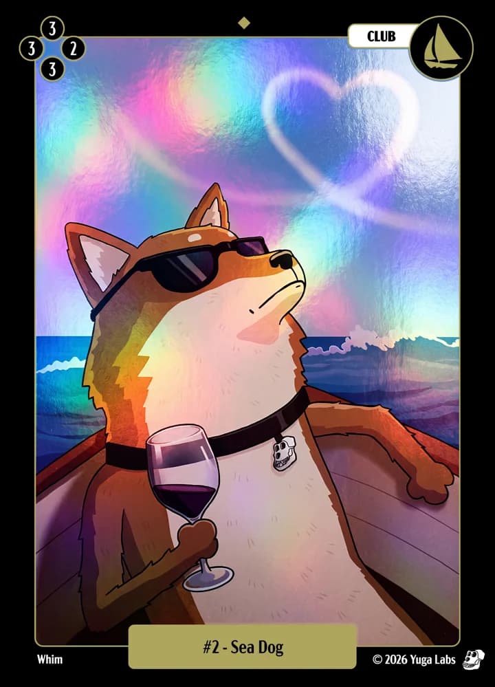 #2 Sea Dog foil card art