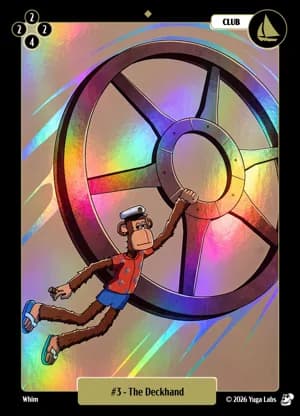 #3 The Deckhand foil card art