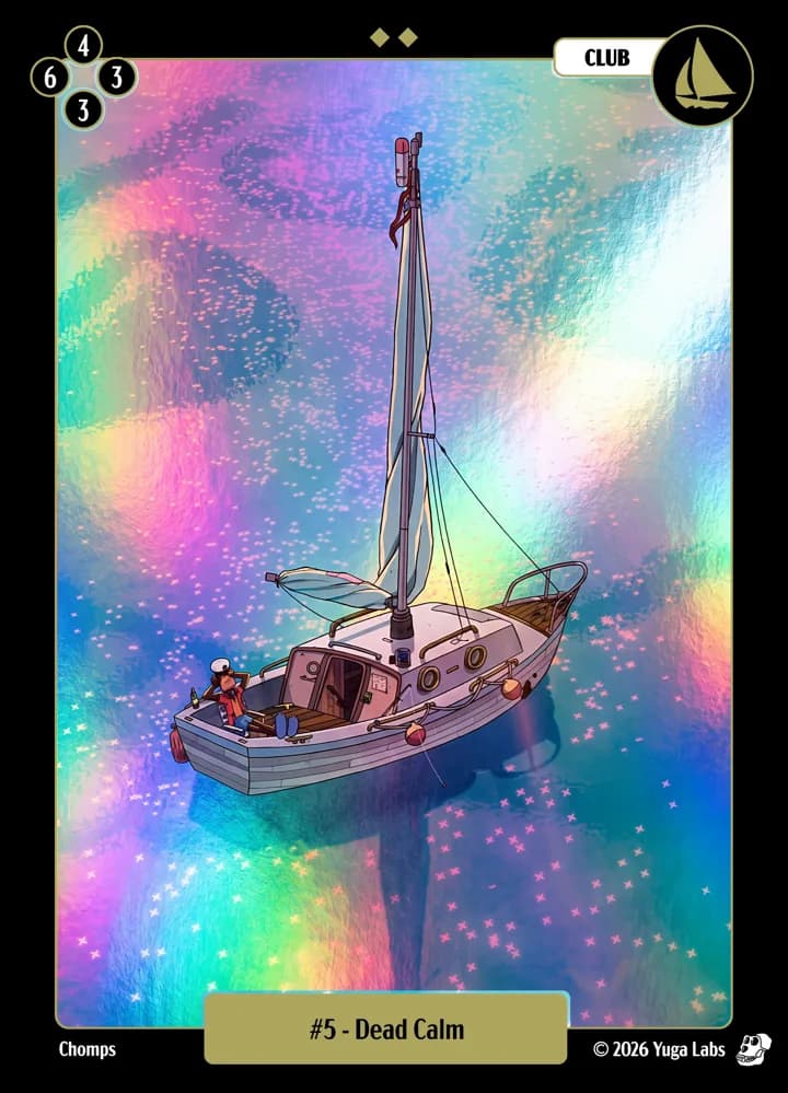 #5 Dead Calm foil card art