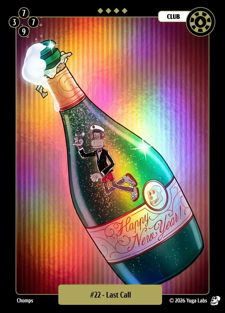 #22 Last Call foil card art