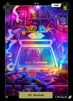#29 The Arcade foil card art