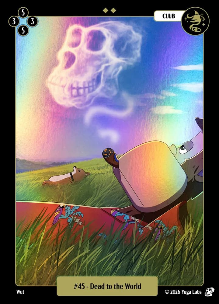 #45 Dead to the World foil card art