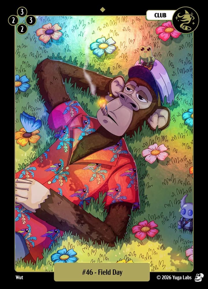 #46 Field Day foil card art